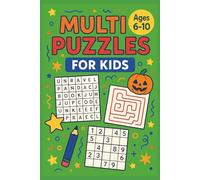 Multi Puzzles For Kids: “Fun Brain Games for Kids: Word Searches, Mazes, & Sudoku Puzzles!” | Challenges for Kids Ages 6-10