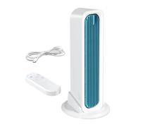 Multi-Room Quiet Cooling Fan: This small tower fan ensures whisper-quiet,