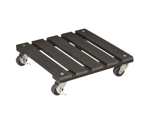 Multi Scooter Wpc Cuadrado Antracita 80KG Apparate-Rolle Transporte Plantas