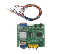 Multi señal RGB CGA EGA YUV a VGA HD Video Converter Board con 24 bits color A/D para monitores de juegos arcade para HD9800 GBS8200