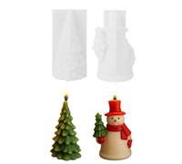 Multi-Size Snowman Silicone Flame Mold For Scented And Seasonal Baking Projects Multiple Size Candle Making Cast