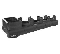 Multi-slot cradle to charge up to four TC53/TC58 TC53e/TC58e/TC53e-RFID devices and four batteries