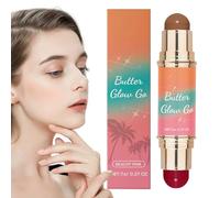 Multi-Stick, Multsi-Use Makeup Cream Blush Stick, 7.6g Long Lasting Waterproof Contour Shades, Creams Highlighter or Bronzer for Face Sculpting and Everyday