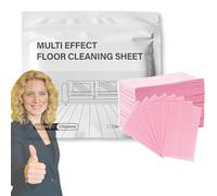 Multi-Surface Floor Cleaning Tablets, 100 Piece Floor Cleaner Tablets for Hardwood Tile Laminate, Dissolvable Mopping Solution for Home Use, 3 Year Shelf Life (Rose Mallow,2 Packs)