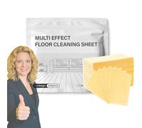Multi-Surface Floor Cleaning Tablets, 100 Piece Floor Cleaner Tablets for Hardwood Tile Laminate, Dissolvable Mopping Solution for Home Use, 3 Year Shelf Life (Sweet Osmanthus,1 Pack)