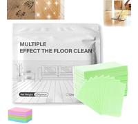 Multi-surface Floor Cleaning Tablets, 100 Piece Floor Cleaning Tablets Multi- Surface Cleaner,Dissolvable Pre-Measured Deep Cleaning Cleaning Solution, for Hardwood, Tile, Laminate & More (Green, 1)