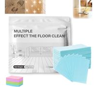 Multi-surface Floor Cleaning Tablets, 100 Piece Floor Cleaning Tablets Multi- Surface Cleaner,Dissolvable Pre-Measured Deep Cleaning Cleaning Solution, for Hardwood, Tile, Laminate & More (Blue, 1)