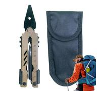 Multi Tool Pliers, Electrician Scissor Crimping Tools Bottle Opener Pliers, Multifunctional Wire Strippers, Portable Screwdriver Wire Cutters for Camping, Traveling