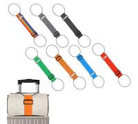 Multi Use Strong Adjustable Luggage Connector Straps, Luggage Connector Straps for Securing & Stacking, Connect Two Suitcases for Travel & Outdoor Use (7 pcs)