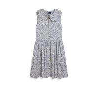 Multi Vestido camisero de algodón flameado 7 YRS