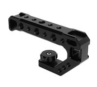 Multi-Wits Oberer Handgriff für Spiegelreflexkameras, Griff für spiegellose Kameras mit Cold-Shoe-Montage, ergonomischer Stabilisator aus Aluminiumlegierung für DSLR-Käfig-Rig mit 1/4-Zoll-
