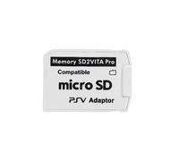 MultiAccesorios Adaptador SD2Vita 6.0 para PS Vita 1000/2000 | Compatible con microSD/TF hasta 256GB | para Sistema HENkaku 3.60-3.65 | Convertidor Rápido y Estable de Juegos PSV