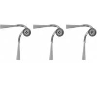 MultiAccesorios Pack de 3 Cepillos Laterales Compatibles con Roborock QV 35A, QV 35S, Q10 S5, Q10 X5, Q7 M5, Q7 L5, Qrevo Curv S5X, Qrevo Edge S5A, Saros 10, Saros 10R, Saros Z70, recambios Aspirador