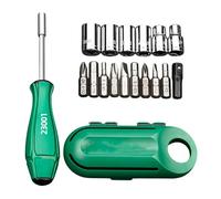 Multibit Screwdriver, 20 en 1 Screwdriver, Multi-Bit Nut Driver, High-Strength Screwdriver, Nut Driver Tool, Outdoor Repair Tool, Daily Repair Tools, Portable Screwdriver Set