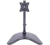 Multibrackets M Deskstand Basic Single 68,6 cm (27") Independiente Negro - Soporte para televisor (Independiente, 10 kg, 38,1 cm (15"), 68,6 cm (27"), 100 x 100 mm, Negro)