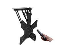 MULTIBRACKETS - Motor Ceiling Mount - Soporte TV de Techo Motorizado 32-55” con Mando RF - hasta 30 kg - VESA 100x100 a 400x400 - Soporte Televisión Eléctrico Abatible de Techo.