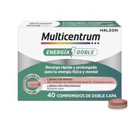 Multicentrum Energía Doble, Complemento Alimenticio, 40 Comprimidos