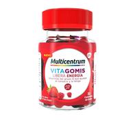 Multicentrum Vitagomis Libera Energía F Rojos 30 Caramelos - Disminuye Cansancio
