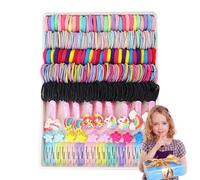Multicolor Hair Ties - Cute Hair Accessories Set | Little Girls Hairs