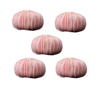 Multicolor Yarn 10x10x7cm | Cotton Multi Color Yarn | 5X Soft YarnCakes For Crocheting, Hand Dyed YarnFor Sweater Scarf Shawl, Knitting And Crochet Supplies