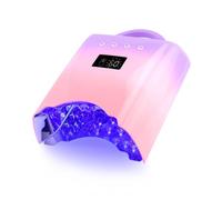 ,Multicolor2,lámpara de uñas recargable lámpara uv led para uñas de gel secador de esmalte de gel máquina secadora de uñas de 78 w lámpara de secado rápido 10s para salón de uñas de manos y pies