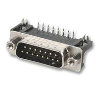 Multicomp 5504F1-15P-01-03-F1 D PCB Enchufe de ángulo recto, 15 vías con bloqueo de placa