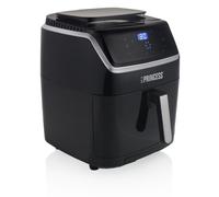 Multicooker Airfryer Vapor Princess-Cocina de vapor y aire caliente freidora sin aceite-Para 9 personas-Pantalla táctil LCD-6.5L-1700W