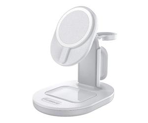 MultiDevice Wireless Charging Stand WHT