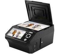 Multiescáner para fotos, diapositivas y negativos, digitalizador de fotos con pantalla LCD grande de 5 pulgadas, convierte 35 mm, 110 películas/foto/tarjeta de visita en JPEG digital de 22 MP, incluye