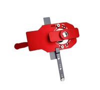 Multifunción 2 en 1 para bisagras de gabinete, precisiones, guía de taladro de agujero de 35 mm para configuraciones rápidas, herramienta de instalación de puerta, montaje de bisagra