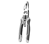 Multifunción Células Combinación Alicates Stripper Crimper Cutter Cutter Alambre Diagonal Cortador de Alambre Herramienta Mano Tratado Calor Electricista Profesional