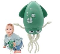 Multifunción: este juguete de pulpo bailarín promueve el desarrollo infantil a través del juego de imitación, proporcionando diversión multiusos y ejercicio interactivo para mascotas con movimientos