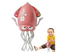 Multifunción: este juguete de pulpo bailarín promueve el desarrollo infantil a través del juego de imitación, proporcionando diversión multiusos y ejercicio interactivo para mascotas con movimientos