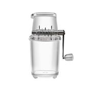 Multifunción for el hogar, cocina, Bar, máquina portátil de hielo afeitado a mano, licuadoras transparentes, herramientas, trituradora Manual