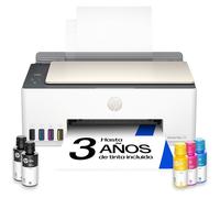 HP Impresora multifunción Smart Tank 5107, Color, Impresora para Home y Home Office, Impresión, copia, escáner, Conexión inalámbrica; Tanque de impresora de gran volumen; Impresión desde móvil o tablet; Escanear a PDF