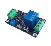 Multifunción para relé de retardo de tiempo de 5 V, 12 V, 24 V, interruptor de temporizador ajustable de 0,1 a 120 segundos, módulo de control de encendido/apagado de bloqueo automático y retardo