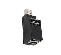 Multifunción USB 2.0 Hubs 3 puertos expansor divisor para laptop, coche, tablet, aire y más dispositivos, interfaces USB, protecciones