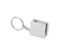 Multifuncional 130 Cm Llavero Retráctil Regla Materiales Metálicos Cinta Métrica De Bolsillo Para Artesanos Diseños De Interiores Llavero Cinta Métrica