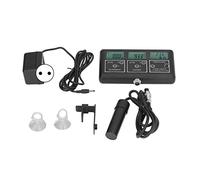Multifuncional agua calidad probador 7in1 PH ORP EC TDS CF Humidity temperatura agua prueba medidor para acuario vidrio pescado estanque minería agricultura (US 110V), agua prueba de agua prueba de