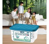 Multifuncional Air Magic Box con Extractos Naturales de Aloe Vera, Actúa Activamente Atrapando Polvo y Neutralizando Olores, Caja Atrapapolvo para Hogar, Oficina, Coche y Zonas de Mascotas (1, A)