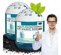 Multifuncional Air Magic Box con Extractos Naturales de Aloe Vera, Actúa Activamente Atrapando Polvo y Neutralizando Olores, Caja Atrapapolvo para Hogar, Oficina, Coche y Zonas de Mascotas (2, B)