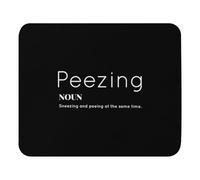 Multifuncional Alfombrilla de Ratón, Definición Divertida de orinar: pancita de Embarazada Alfombrilla Base de Goma Tapete de Juego 25X30cm para Gamers Laptop Jugadore