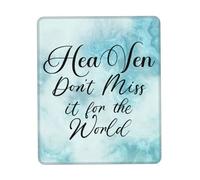 Multifuncional Alfombrilla de Ratón, El Cielo no te lo Pierdas Alfombrilla Professional Tapete de Juego 25X30cm para Laptop Ordenador Gamers