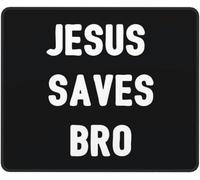 Multifuncional Alfombrilla de Ratón, Jesús Salva a mi Hermano, Professional Alfombrilla de ratón para Juegos, Gaming Mouse Pad, 25X30cm, Jugadore, Laptop, PC