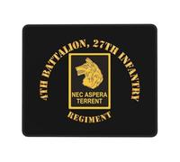 Multifuncional Alfombrilla de Ratón, Regimiento de Infantería 27 del Ejército DUI, Professional Alfombrilla de ratón para Juegos, Gaming Mouse Pad, 25X30cm, Juegos, Jugadore