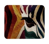 Multifuncional Alfombrilla de Ratón tracto Zebra Stripes Alfombrilla Gaming Mousepad 25x30cm para Laptop,Jugadore,Ratón