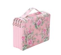 Multifuncional Artista Grande Estuche de Lápices Gran Capacidad Portalápices 200 Compartimentos Cremallera Organizadores Bolsas Multifunción Organizadores, b