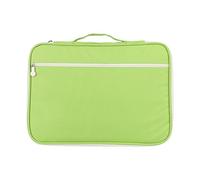 Multifuncional Business A4 Agua Densidad, Portfolio Organizador Bolsa de documentos con cremallera, Oxford Agua Densidad, equipo de viaje Organizador, color verde claro