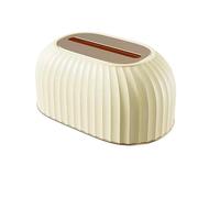 Multifuncional Caja de pañuelos desechables for coche, ligera, alta gama, for salón, higiene y saneamiento lujo Oficina(Yellow)