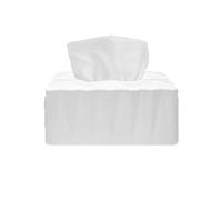 Multifuncional Caja de pañuelos papel for el hogar, decoración sencilla for escritorio o la sala estar Oficina(Blanco)